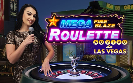 Vegas Mega Fire Blaze Roulette Live